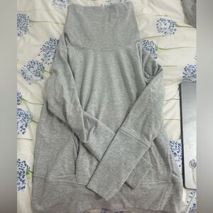 Lululemon Grey Turtleneck Sweatshirt